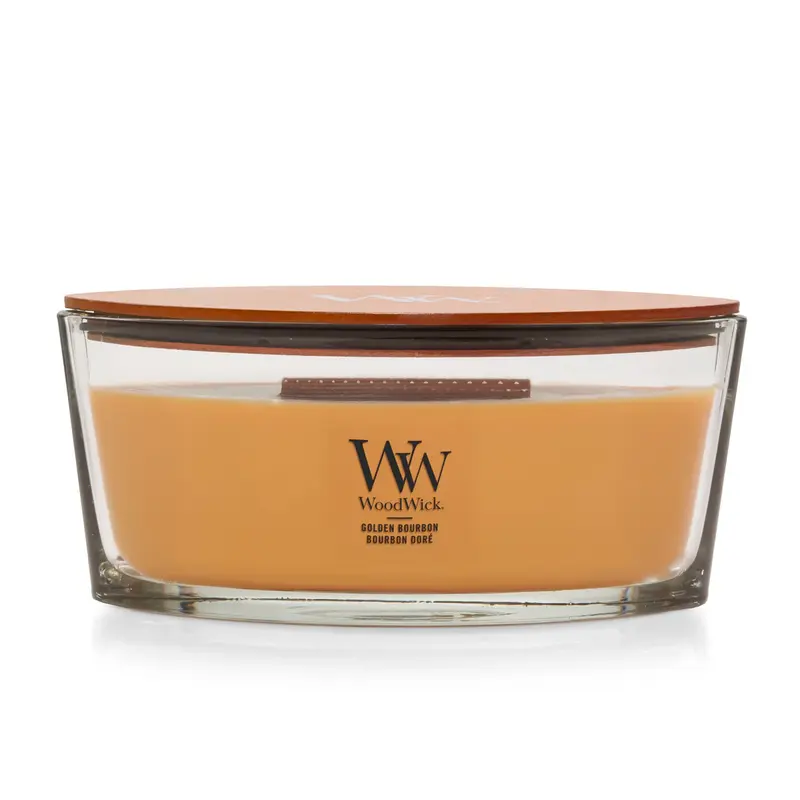 Woodwick Giara Ellipse Golden Bourbon