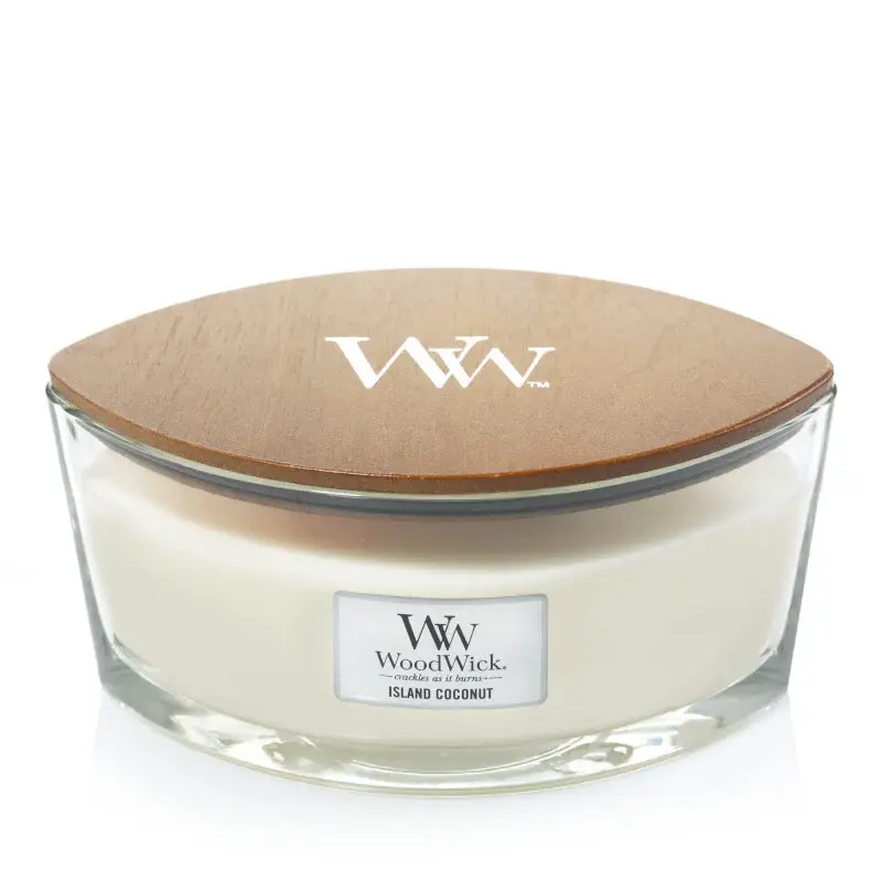 Woodwick Giara Ellipse Island Coconut