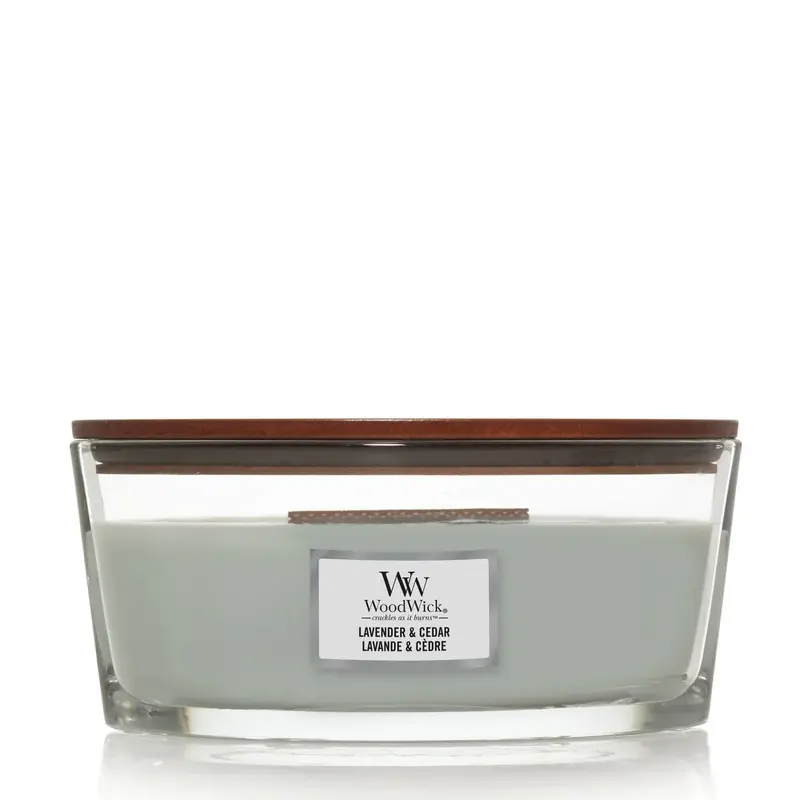 Woodwick Giara Ellipse Lavender & Cedar