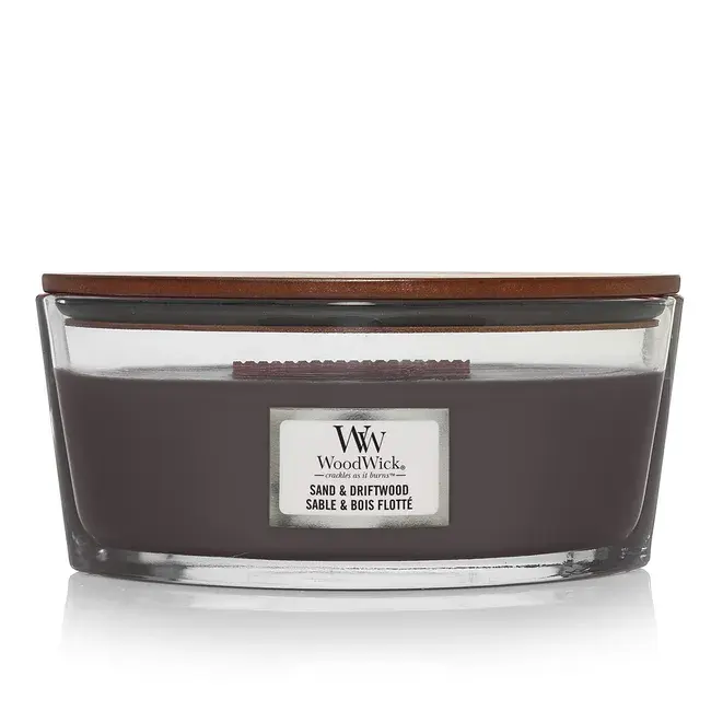 Woodwick Giara Ellipse Sand & Driftwood