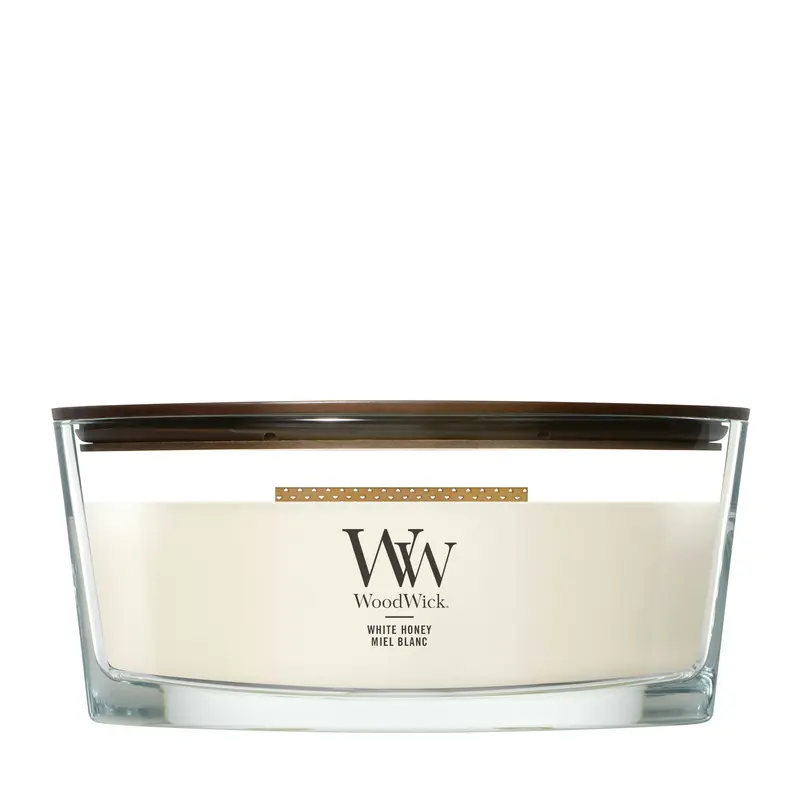 Woodwick Giara Ellipse White Honey