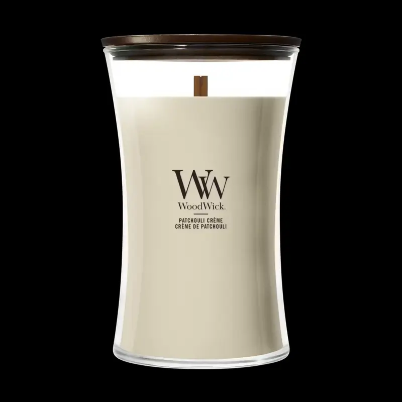Woodwick Giara Grande Patchouly Creme