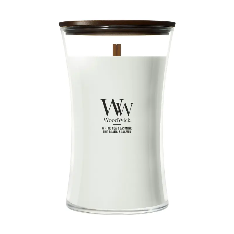 Woodwick Giara Grande White Tea & Jasmine