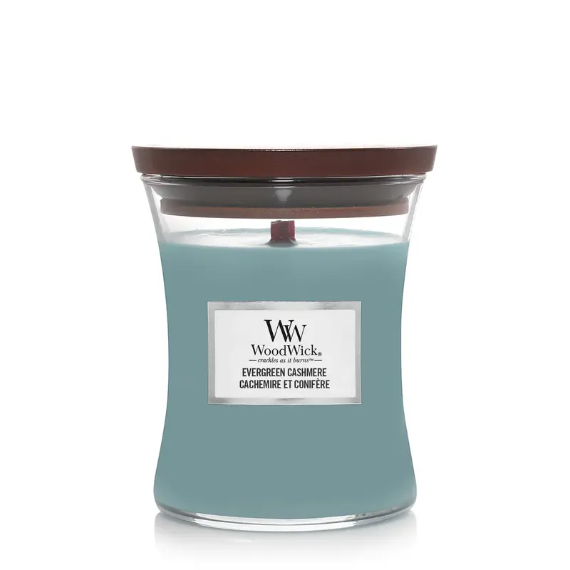 Woodwick Giara Media Evergreen Cashmere