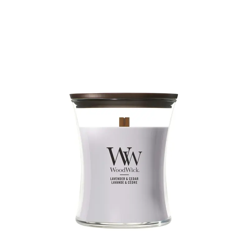 Woodwick Giara Media Lavender & Cedar