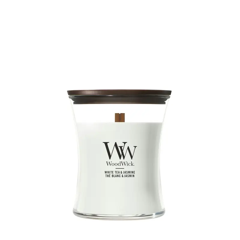 Woodwick Giara Media White Tea & Jasmine