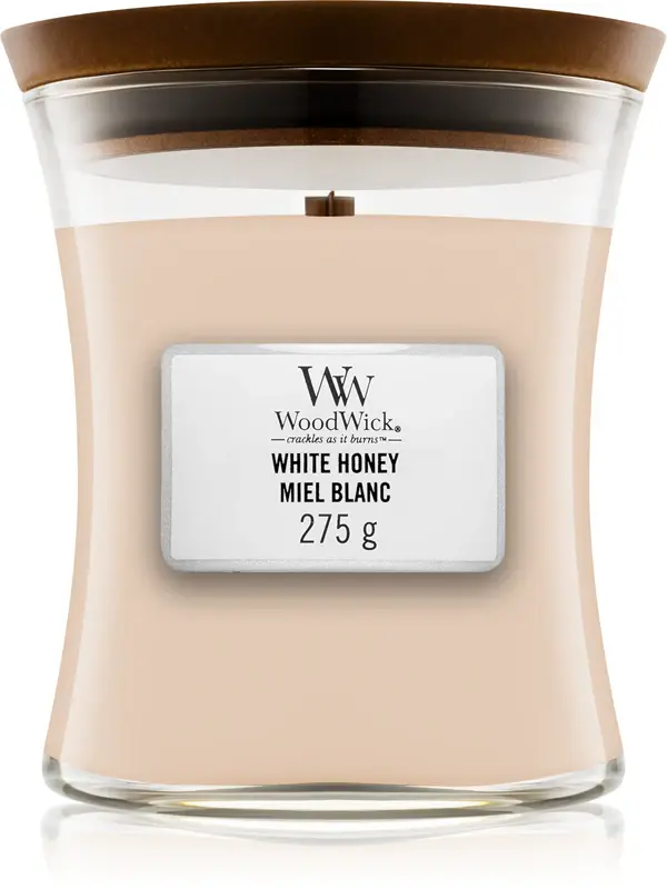 Woodwick Giara Piccola White Honey