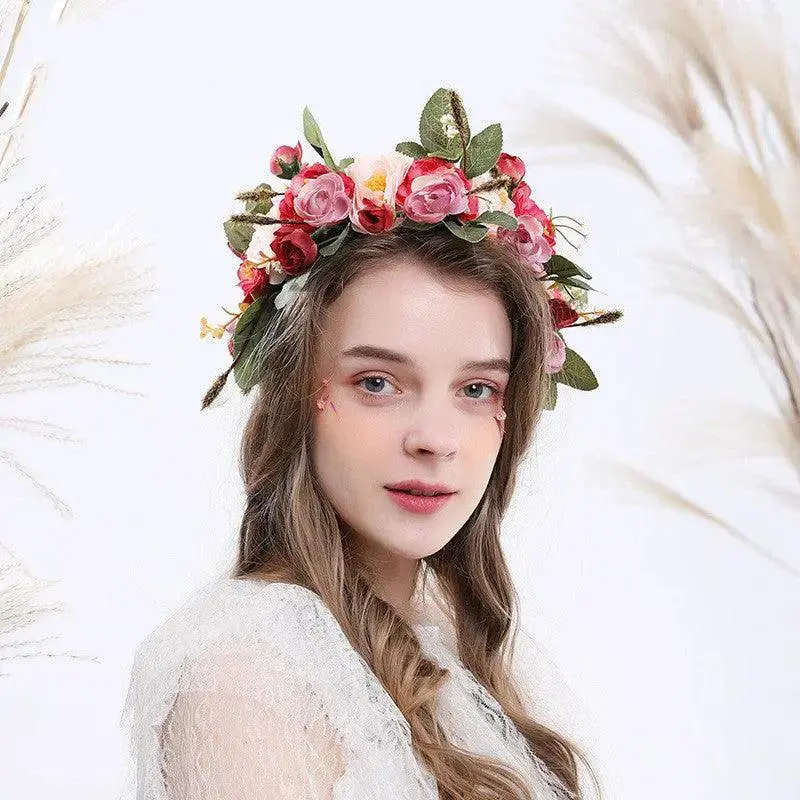 Wreath hair accessories