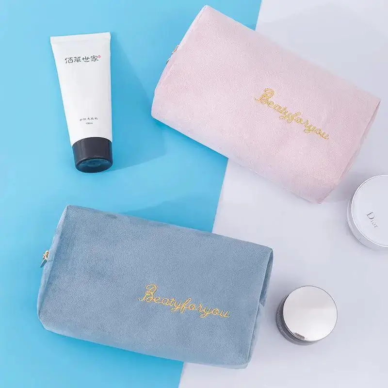XZP Multifunction Travel Cosmetic Bag Women Makeup Bags Toiletries Organizer Solid Color Female Storage Make Up Case Necessaries