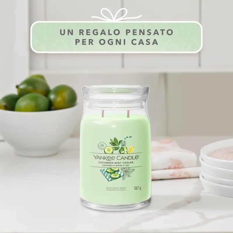Yankee Candle Giara Grande Cucumber Mint Cooler