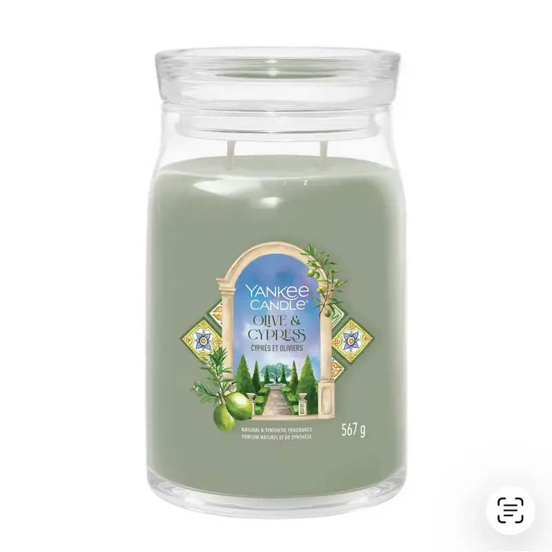 Yankee Candle Giara Grande Olive & Cypress