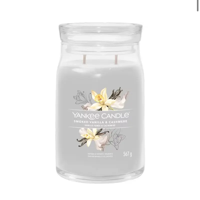 Yankee Candle Giara Grande Smoked Vanilla Cashmere