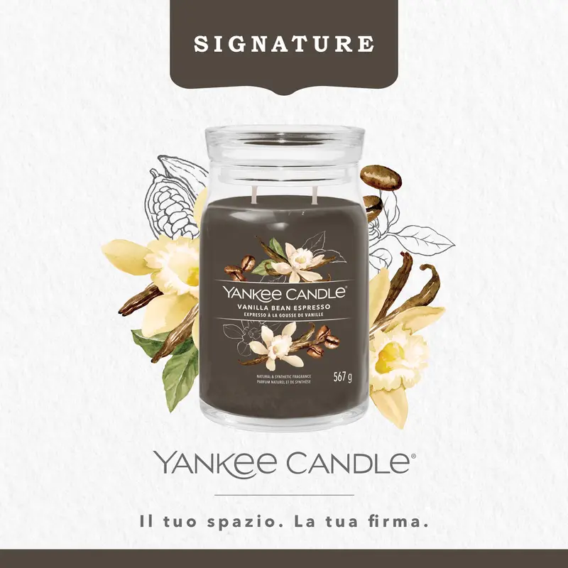 Yankee Candle Giara Grande Vanilla Bean Espresso