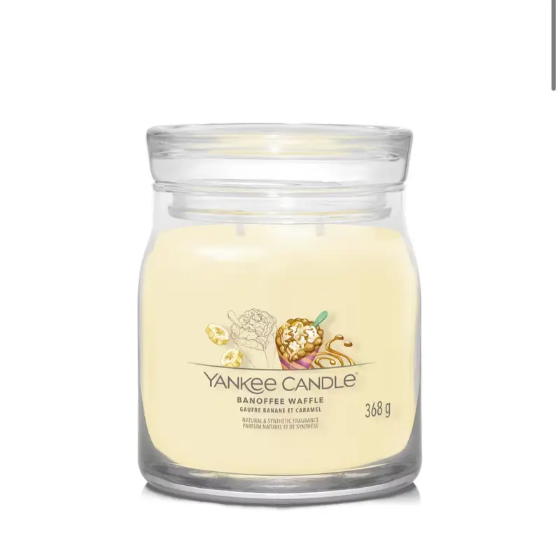 Yankee Candle Giara Media Banoffe Waffle