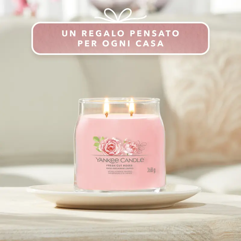 Yankee Candle Giara Media Fresh Cut Roses