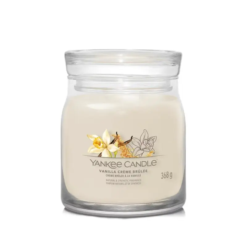 Yankee Candle Giara Media Vanilla Creme Brûlé