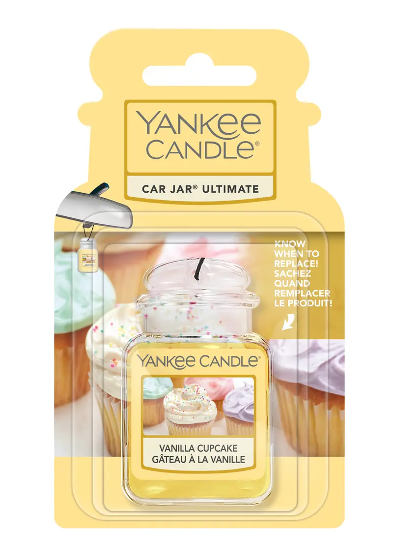 Yankee Candle Profumatore Car Jar Ultimate Vanilla Cupcake