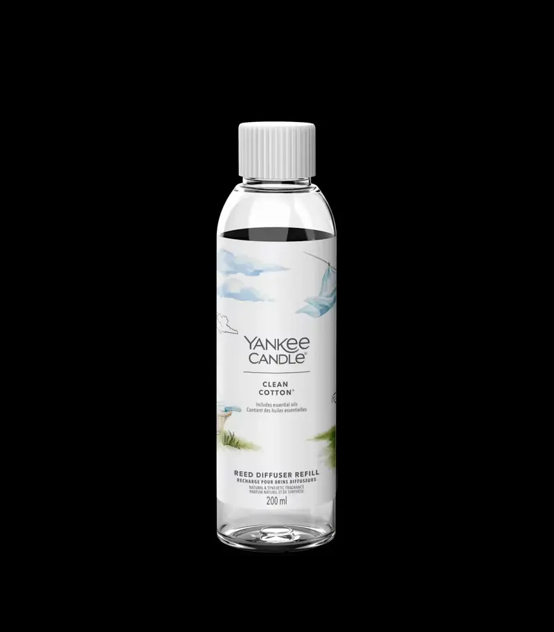 Yankee Candle Ricarica 200ml Clean Cotton