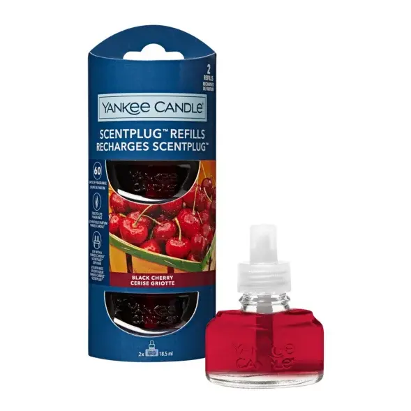 Yankee Candle Ricarica per Diffusore Elettrico Black Cherry