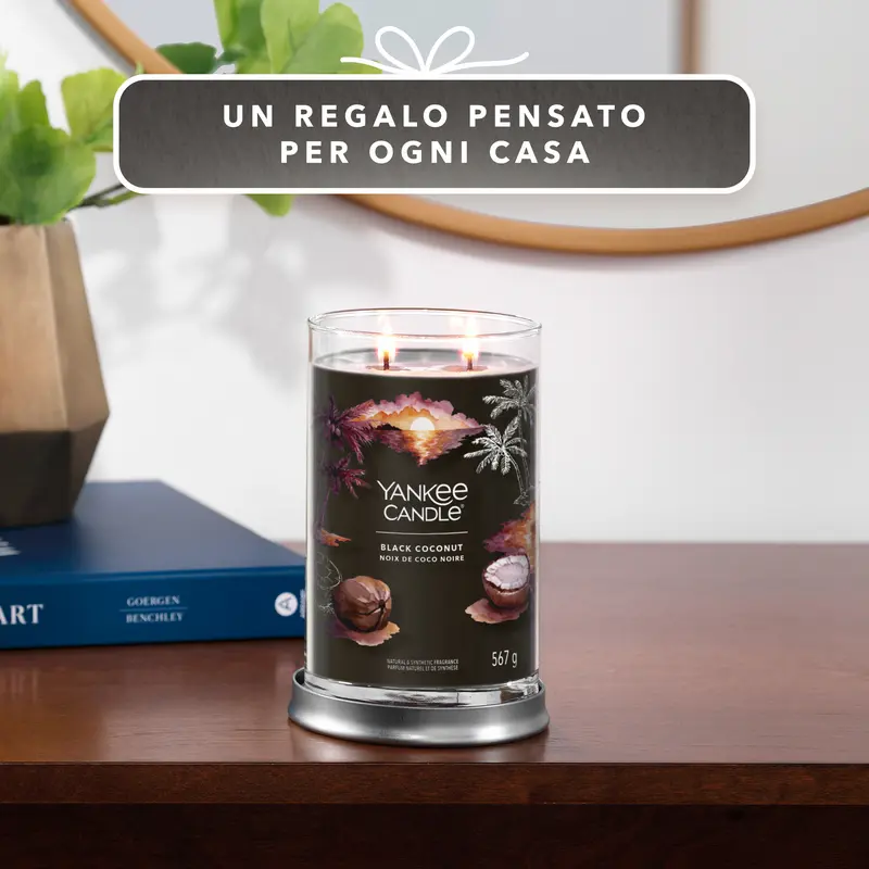 Yankee Candle Tumbler Grande Black Coconut