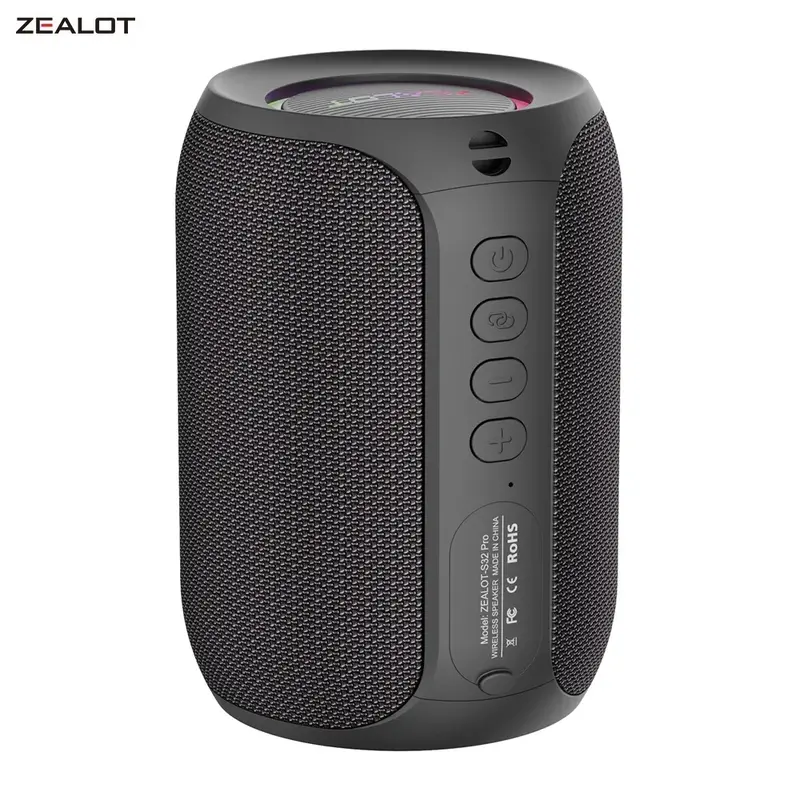 ZEALOT S32PRO Portable Boom Box Bluetooth 5.2