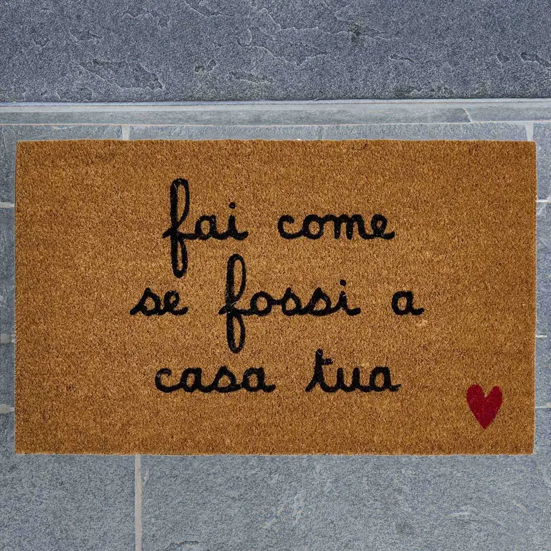 Zerbino "Fai Come se Fossi a Casa Tua"